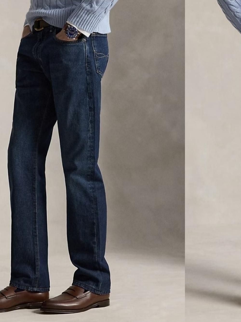 Polo by Ralph Lauren Men's Relaxed Straight Jeans 38x32